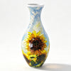 （large sunflower）3D Vase Puzzle with Water-Holding Insert – Buildable Flower Vase