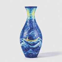（boat）3D Vase Puzzle with Water-Holding Insert – Buildable Flower Vase