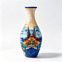 （castle）3D Vase Puzzle with Water-Holding Insert – Buildable Flower Vase