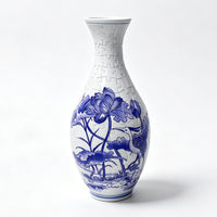 （crane）3D Vase Puzzle with Water-Holding Insert – Buildable Flower Vase