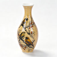 （Three birds）3D Vase Puzzle with Water-Holding Insert – Buildable Flower Vase