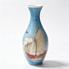 （sailboat）3D Vase Puzzle with Water-Holding Insert – Buildable Flower Vase